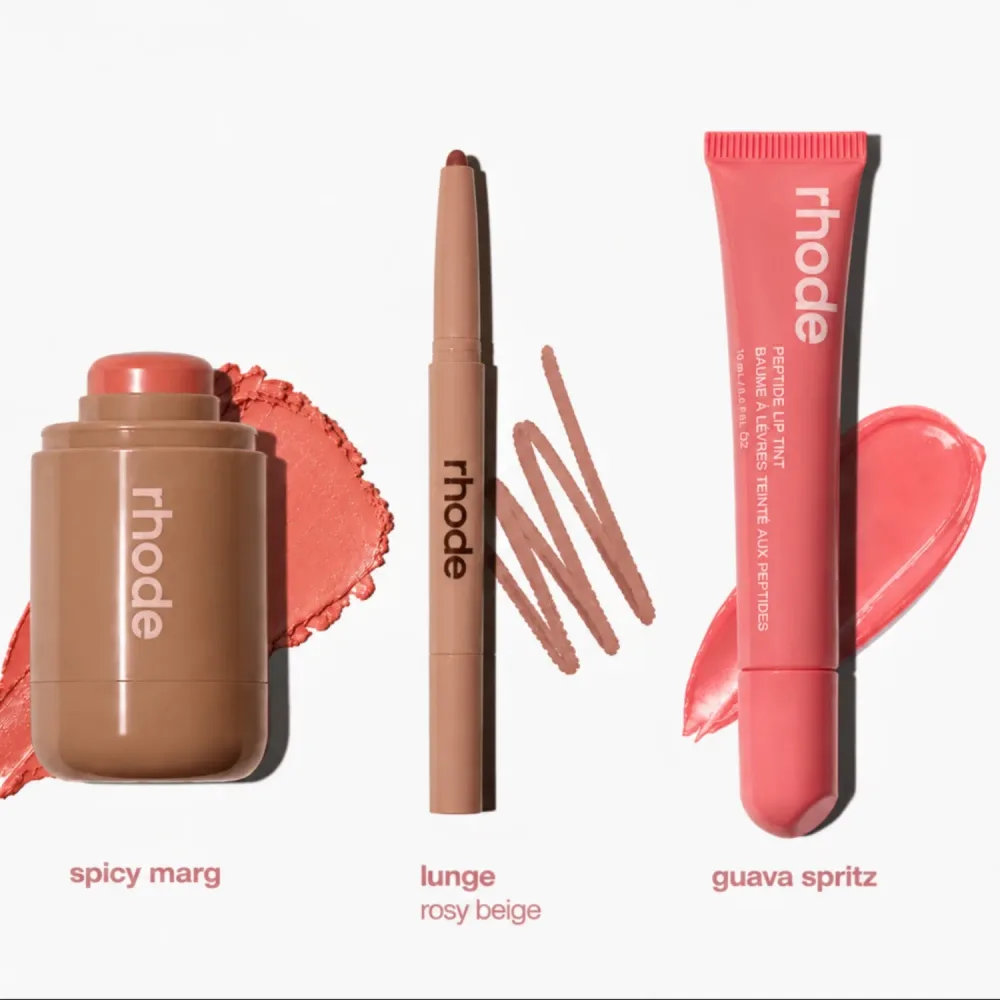 Trio Rhode Lip Combo