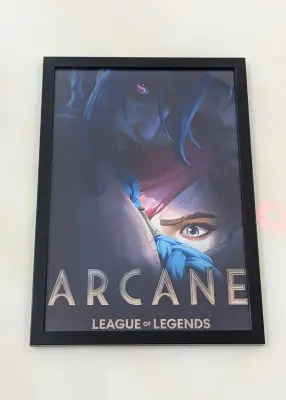 Cadre Arcane league of legends jinx & VI