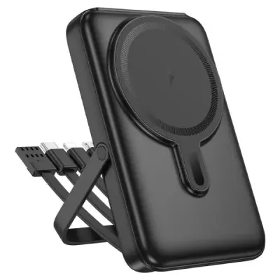 Hoco J135 10000mAh – Power Bank Magnétique & Filaire Tout-en-Un