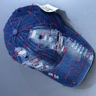 كاسكيطة جينز Jeans vintage ازرق