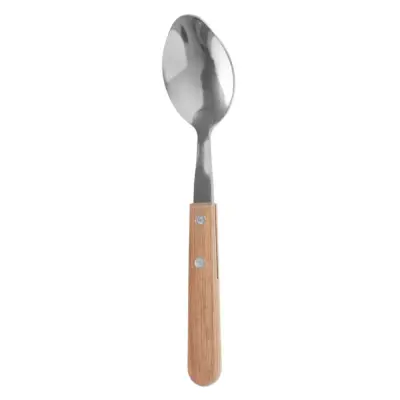 Cuillère inox bois hêtre