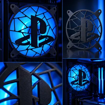 🎮 PlayStation Fan Cover 120mm – BOB_LAB