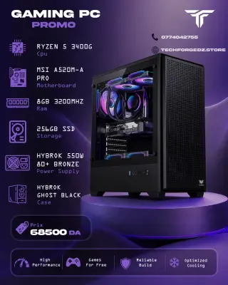 PC GAMING RYZEN 5 3400G