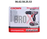 Perceuse Visseuse sans fil 0,8-10mm 14.4V 1 Batterie 1.5Ah CROWN CT21055LM-1.5S