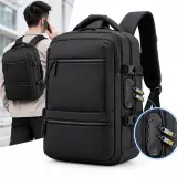 Sac à Dos pour Ordinateur Portable Grande Capacité et Anti-Vol Bomag Boy Noir - حقيبة ظهر للكمبيوتر المحمول واسعة ومانعة للسرقة