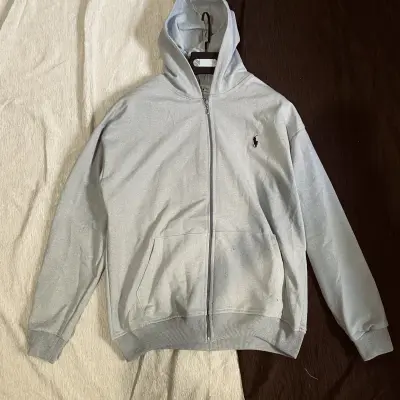 Veste polo gris