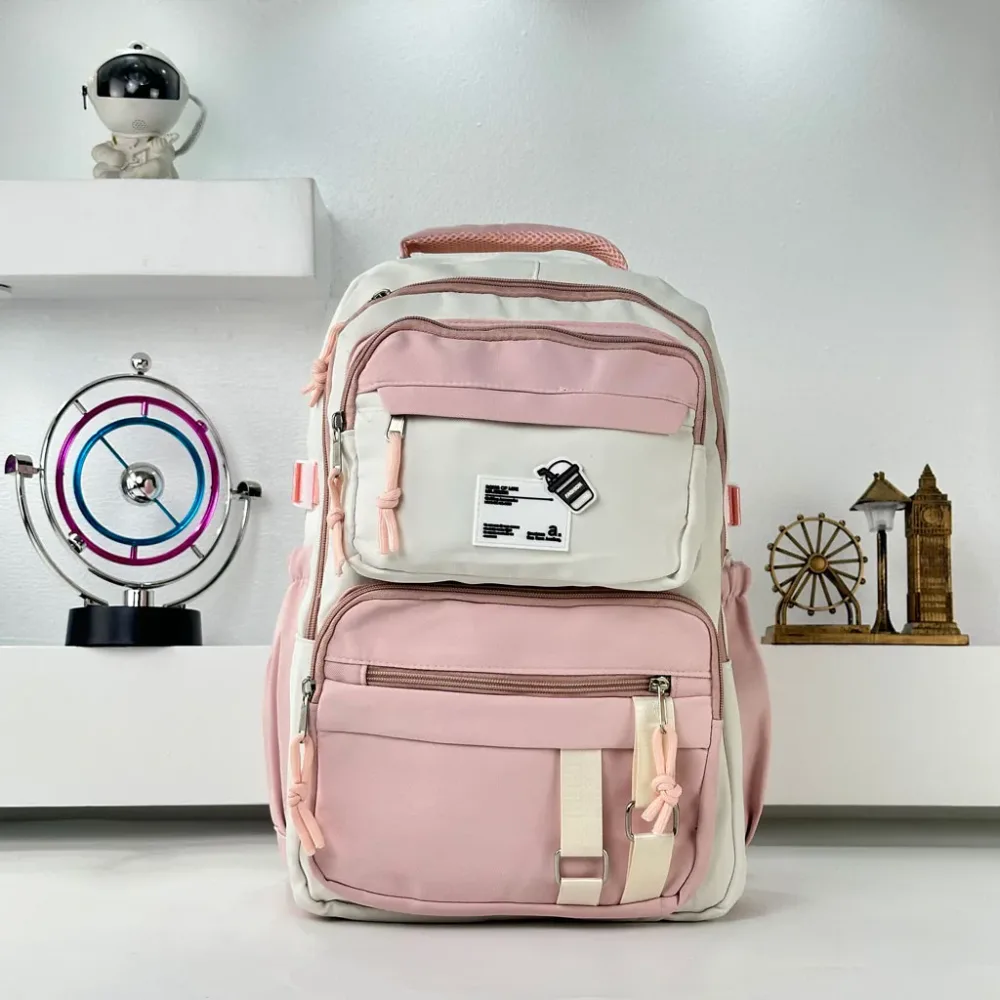 Sacs à dos d’école Style Décontracté Milkshake Mauve – حقيبة ظهر مدرسية بنفسجي