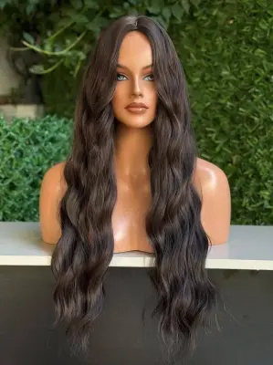 Perruque Blond sans meche
