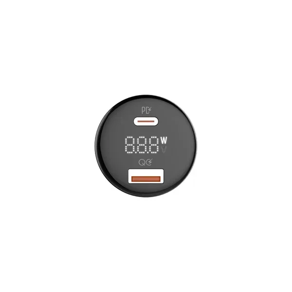 100W Dual USB Super Fast Car charger C101