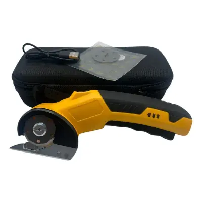 Ciseaux Electrique Rechargeable Disque Rotatif