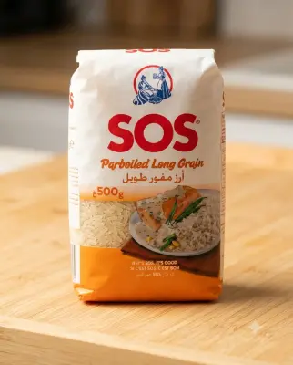 SOS أرز مفور طويل 500غ