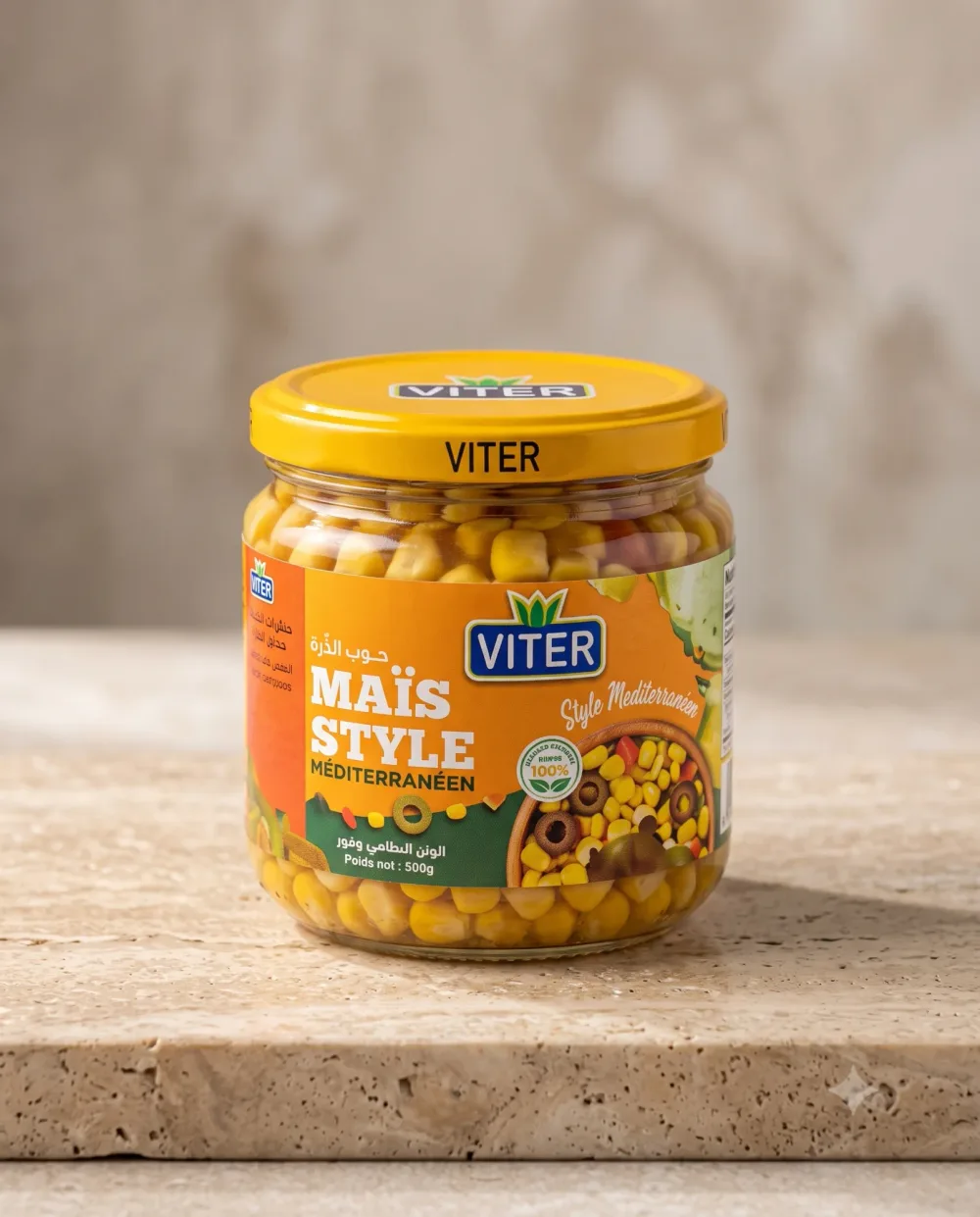 حبوب الذرة 500غ -Viter-