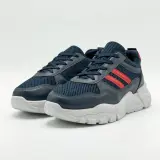 Chaussure streetwear casual confortable semelle absorbante au chocs - BLEU NUIT