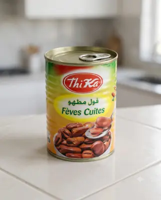 فول مطهو 375غ -ثقة-