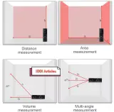 Mini Télémètre Laser numérique professionnel Rechargeable USB Type C
