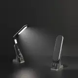 Réveil Multifonction Lampe de Table LED 15W Support de Chargeur sans Fil