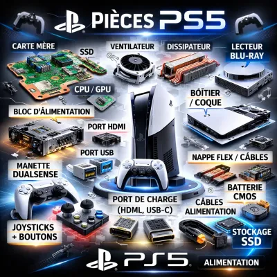 🎮 Pièces PS5