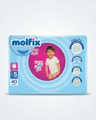 Molfix حفاظة كلوت 5-40