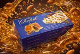 نوقا بالعسل و اللوز  و الفستق 100 غ / 5 قطع
