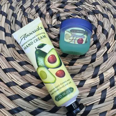 Crème main et baume à lèvres