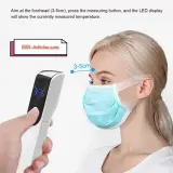 Pack Thermomètre Numérique IR Sans Contact + Mini Oxymètre
