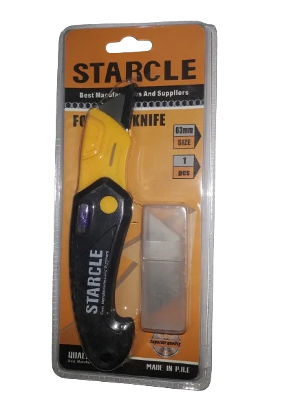 Couteau utilitaire pliant avec 5 lames Cutter starcle