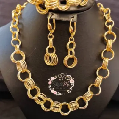 Parure Élégance Dorée 3 piece