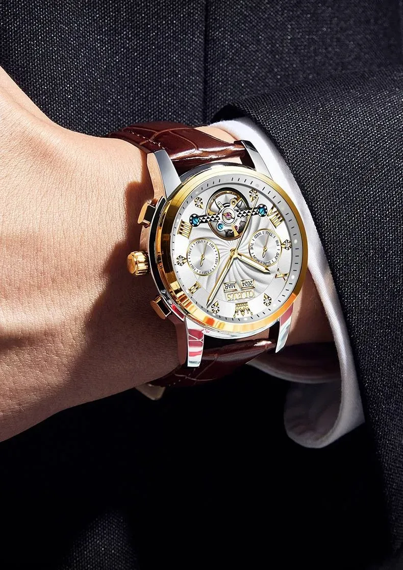 Nouvelle montre homme mouvment mécanique
