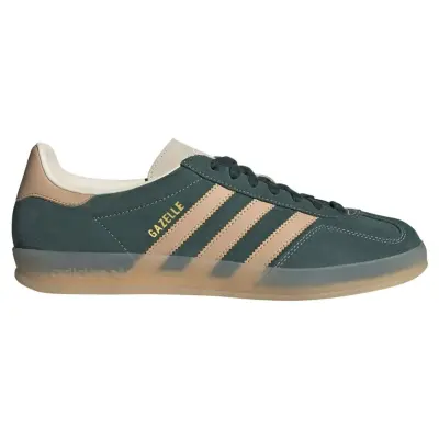 Adidas Gazelle Indoor Shadow Green Warm Sandstone