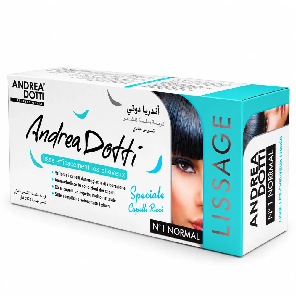 ANDREA DOTTI Crème Lissante – Normal, Fort et Doux 80g