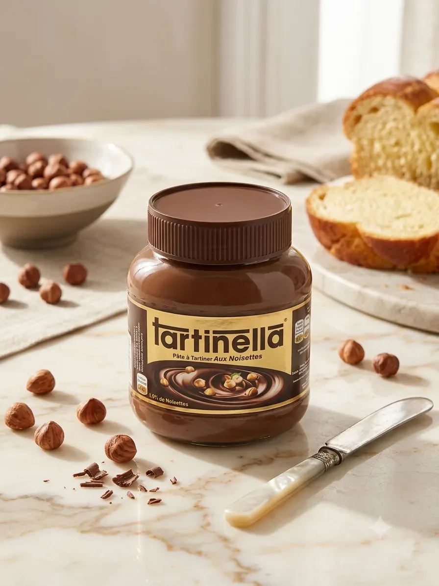 Tartinella Pate à Tartiner Aux Noisettes 350g