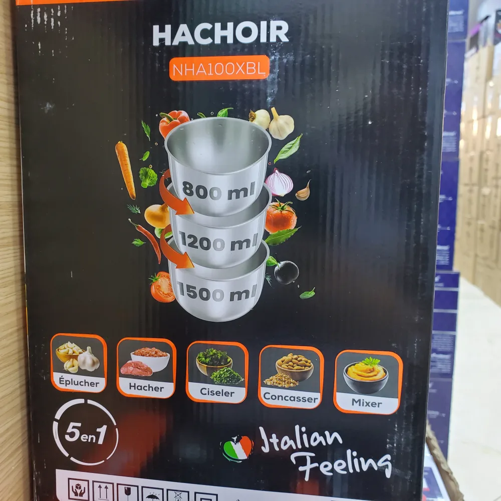 Hachoir Nardi 5en1 350W 5 boul