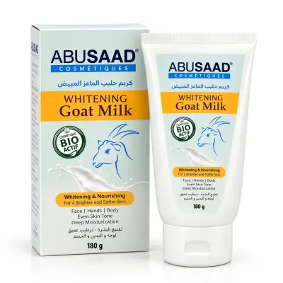ABUSAAD Whitening Goat Milk 180g – Crème au Lait de Chèvre