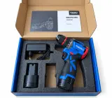 Visseuse perceuse Brushless sans fil 16.8V avec 2 batteries lithium-ion 2.0Ah YAE6160 POWERBLU