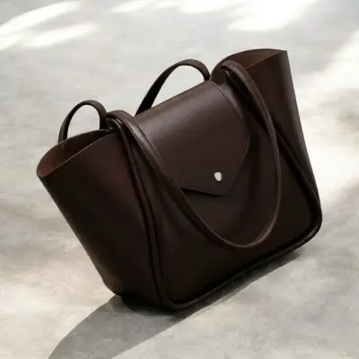 Julia Dark Brown Bag+ Pochette