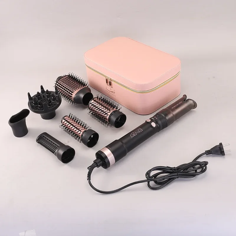 Kit de coiffage PACK ENZO Professional 7-in-1 1500W – Système de Coiffage Multifonction avec 7 Accessoires EN-760