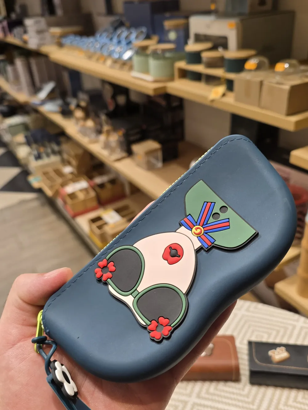 Étui à lunettes en silicone