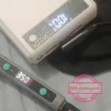 Fer à souder électrique portable, écran LED, Température réglable, USB Type C.