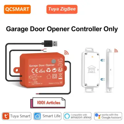 Module contrôleur ouvre porte de garage intelligent, étanche, Zigbee 3.0