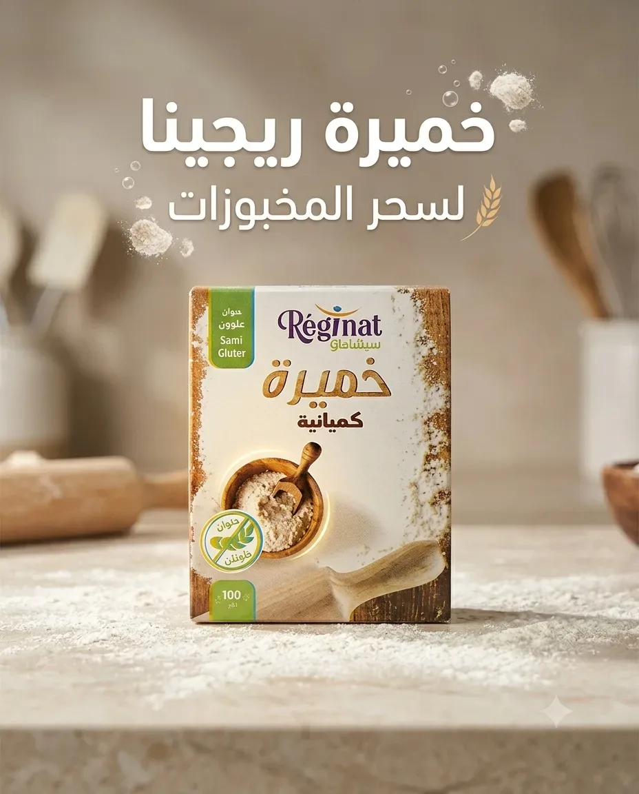 Réginat خميرة بدون غلوتين 100غ