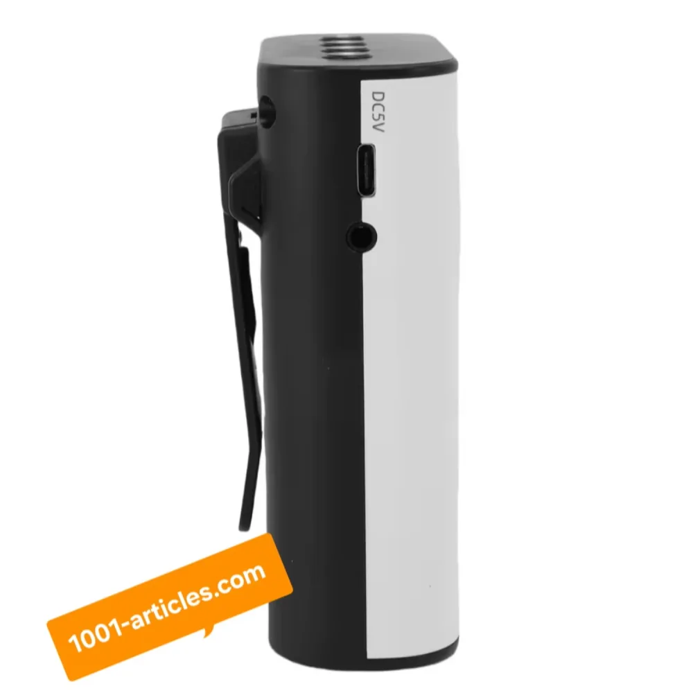 Amplificateur Vocal Pro sans fil, Mic omnidirectionnel Lavalier, affichage LED.