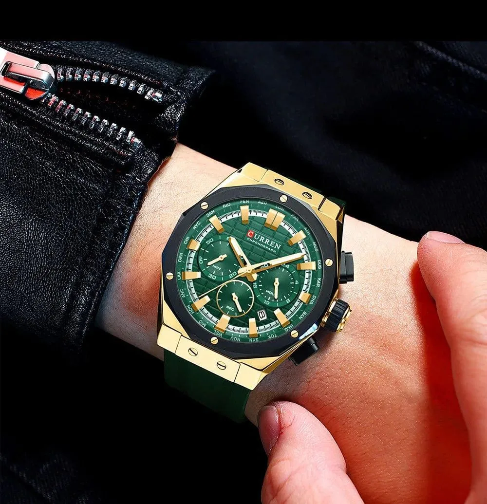 CURREN Luxury Chronograph – إصدار 2026