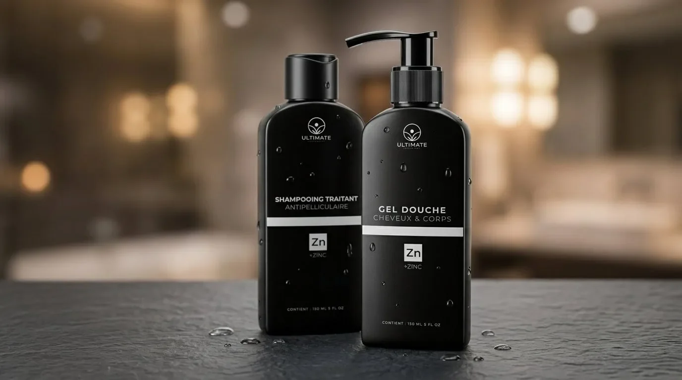 Pack shampooing zinc