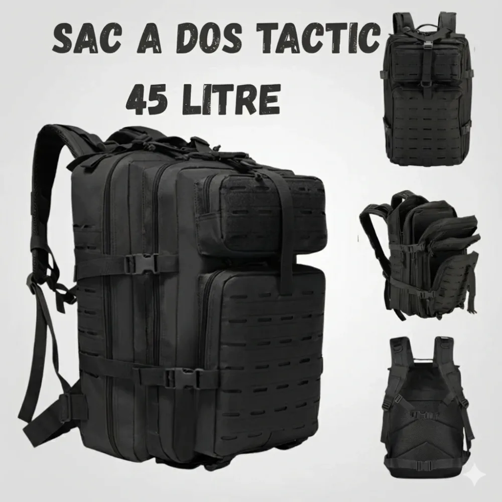 sac a dos tactique 45 litre