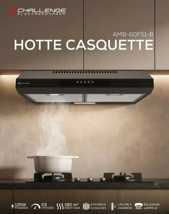 Pack table de cuisson hotte