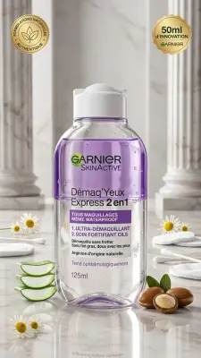 Ganier démaquillant Yeux