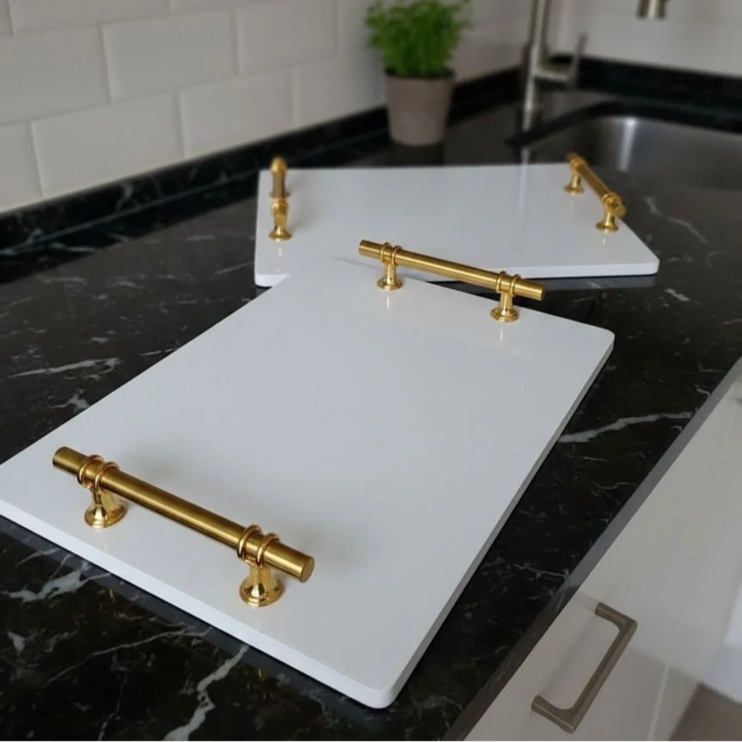 صينية التقديم الفاخرة "Royal Gold"