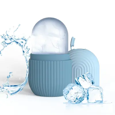Ice Roller للتخلص من انتفاخ الوجه. حب الشباب و الالتهابات. والهالات السوداء