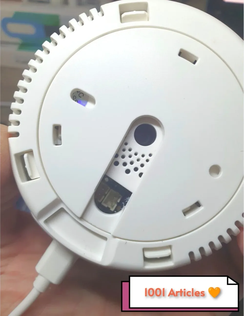 Détecteur intelligent de fuite de gaz avec sirène et capteur de température - Tuya Smart WiFi