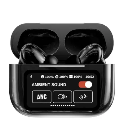 Écouteurs AIRBUDS avec Réduction de Bruit ANC/ENC – سماعات بعزل الصوت الخارجي